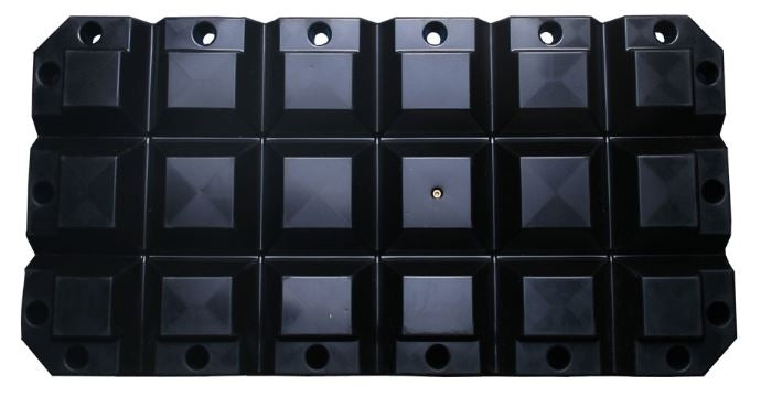 Majoni multifender 60x30x8 cm zwart (0585)