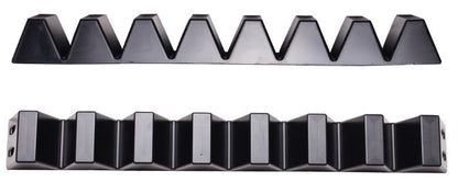 Majoni multifender-strip 60x7x6 cm zwart (0587)