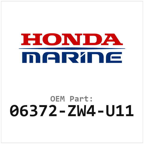 Honda Trim/tilt-onderdeel (06372-ZW4-U11)