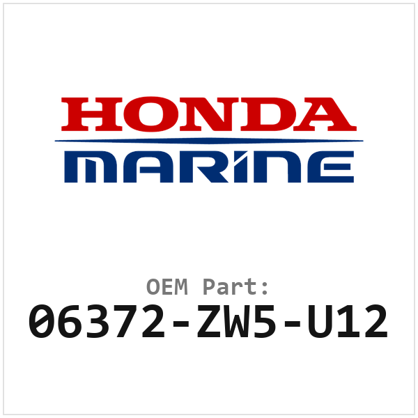 Honda Trim/tilt-onderdeel (06372-ZW5-U12)