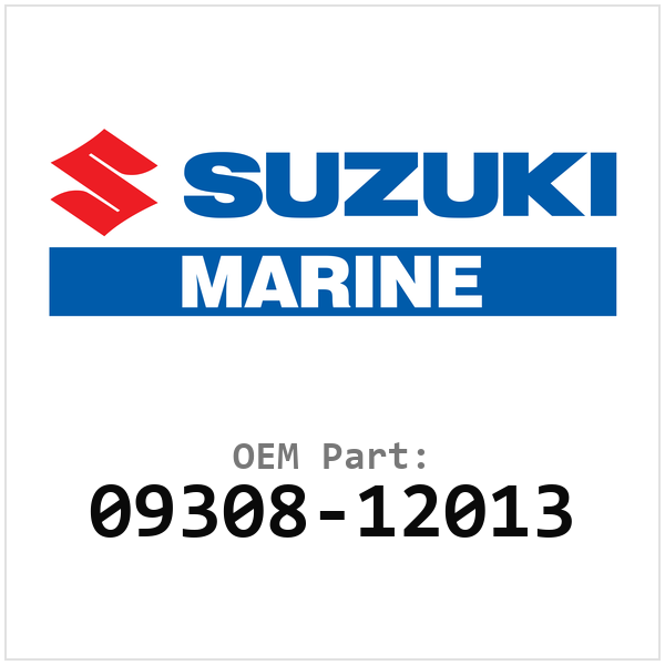 Suzuki OEM 09308-12013