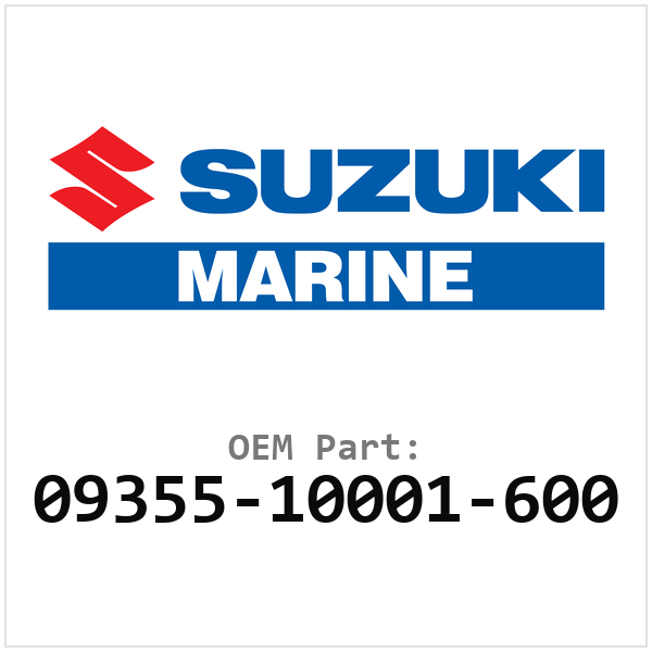 Suzuki OEM 09355-10001-600