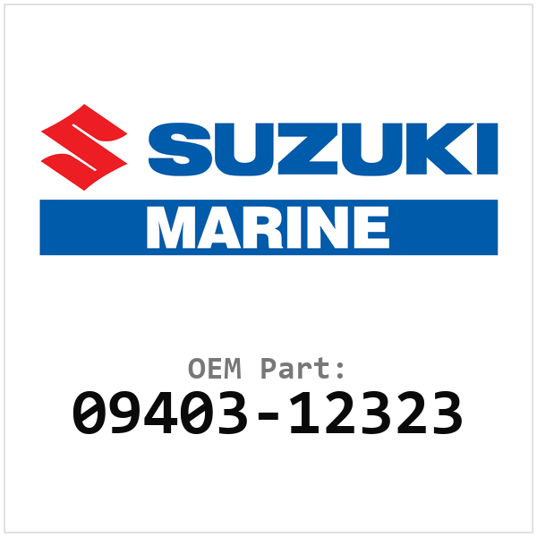 Suzuki OEM 09403-12323