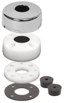 Blue Sea Systems kabeldoorvoer 15 mm met roestvrijstalen afdekking (1001100-BSS)