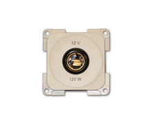Inprojal Contactdoos 12V 2-polig 28mm ruw/wit (10021-35W)