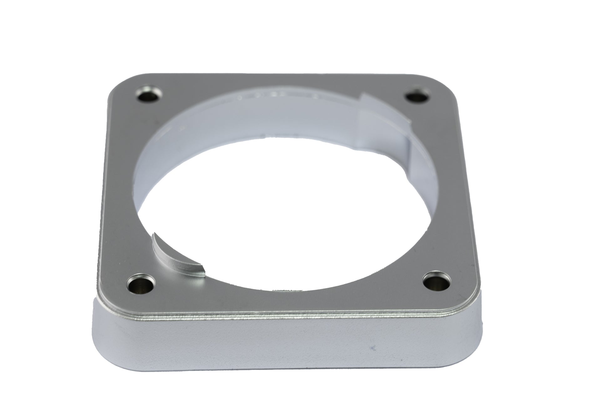 Inprojal afstandsplaat 11mm ruw/zilver matglans (10061SMS)
