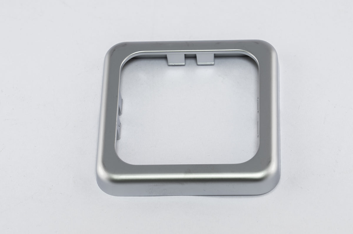 Inprojal afdekraam (1) 60x60mm glad/zilver matglans (10071GTMGAS)