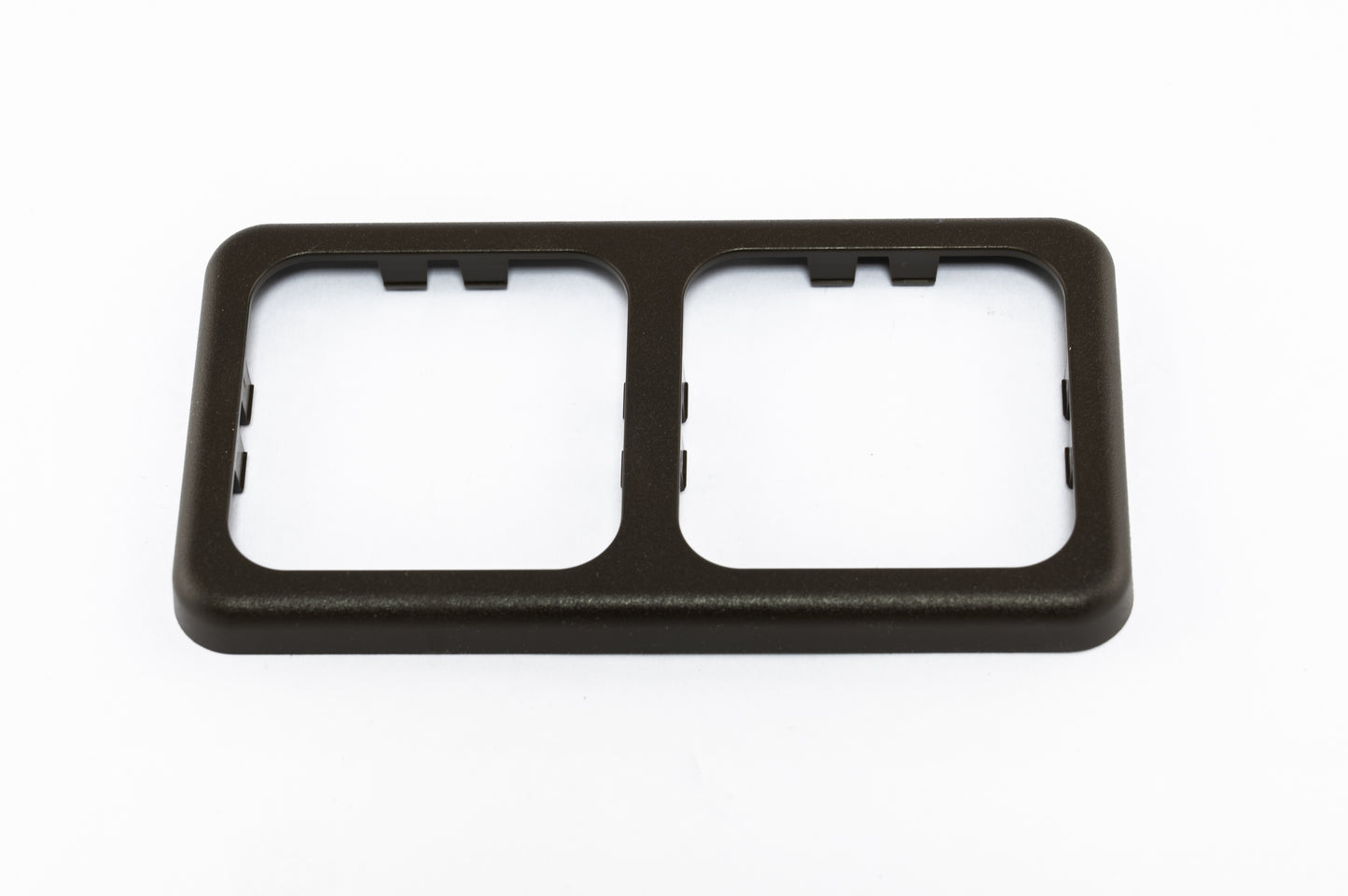 Inprojal afdekraam (2) 60x113mm ruw/bruin (10072BR)