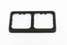 Inprojal afdekraam (2) 60x113mm ruw/bruin (10072BR)