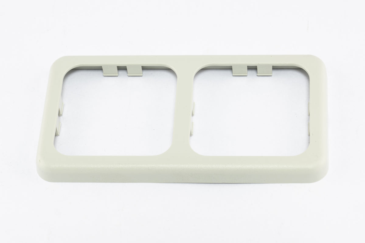Inprojal afdekraam (2) 60x113mm ruw/grijs (10072G)