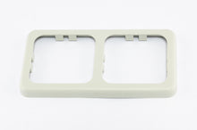 Inprojal afdekraam (2) 60x113mm ruw/grijs (10072G)