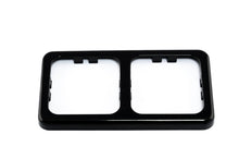 Inprojal afdekraam (2) 60x113mm glad/zwart hoogglans (10072HGSCH)