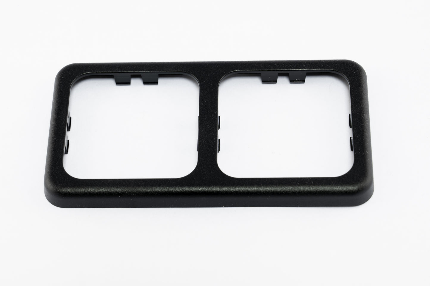 Inprojal afdekraam (2) 60x113mm ruw/zwart (10072SCH)