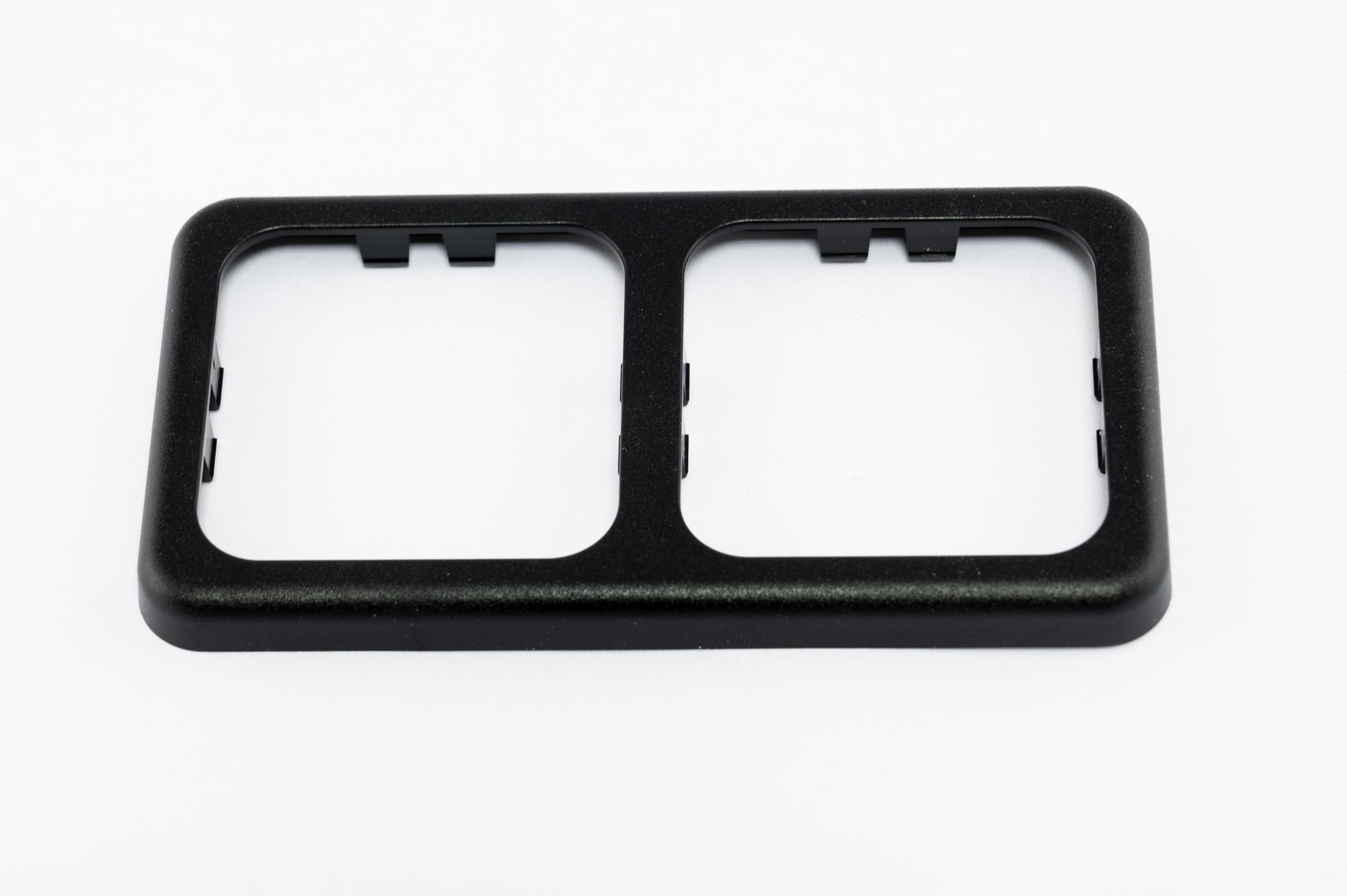 Inprojal afdekraam (2) 60x113mm ruw/zwart (10072SCH)