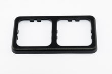 Inprojal afdekraam (2) 60x113mm ruw/zwart (10072SCH)
