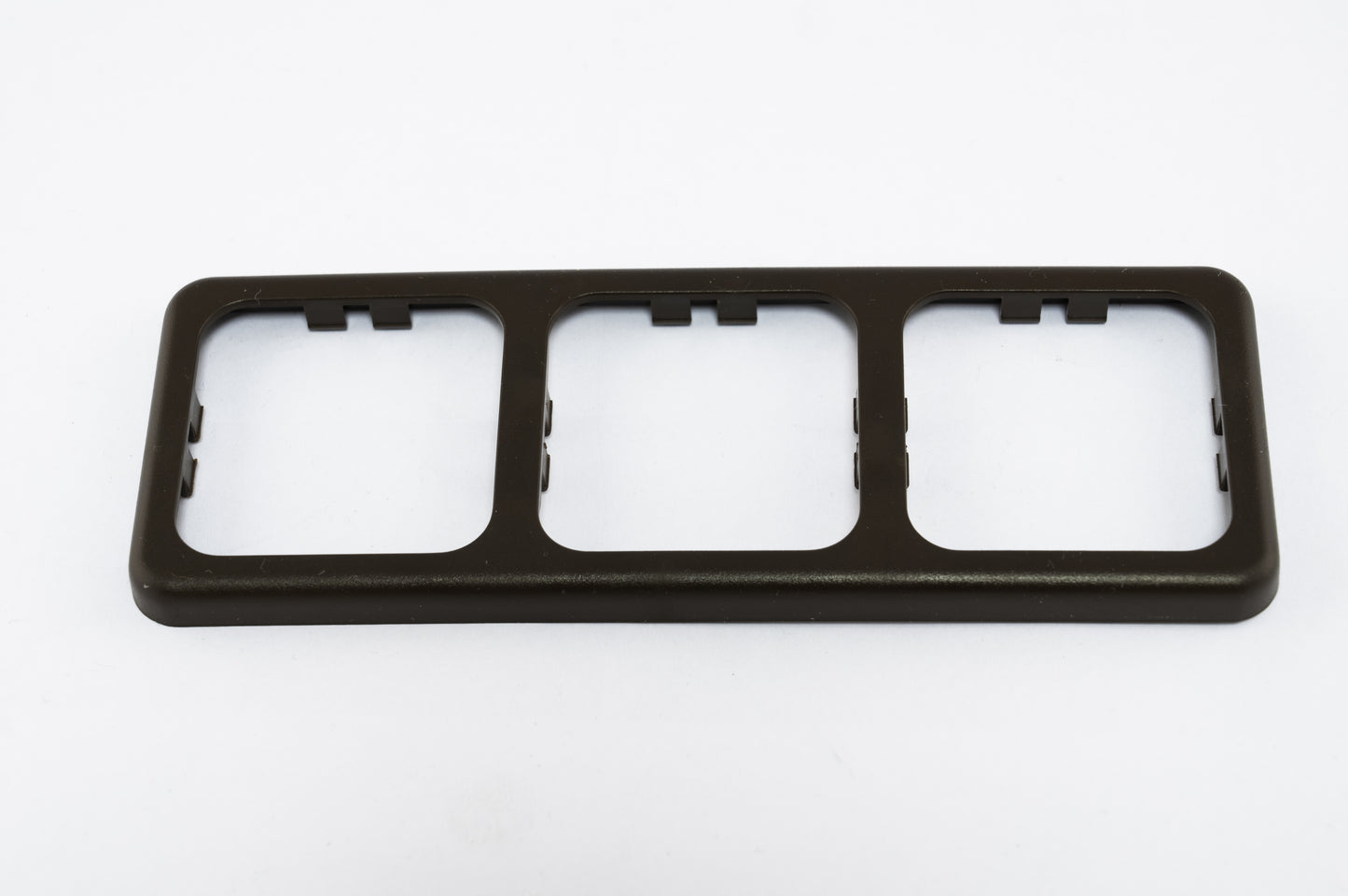 Inprojal afdekraam (3) 60x166mm ruw/bruin (10073BR)
