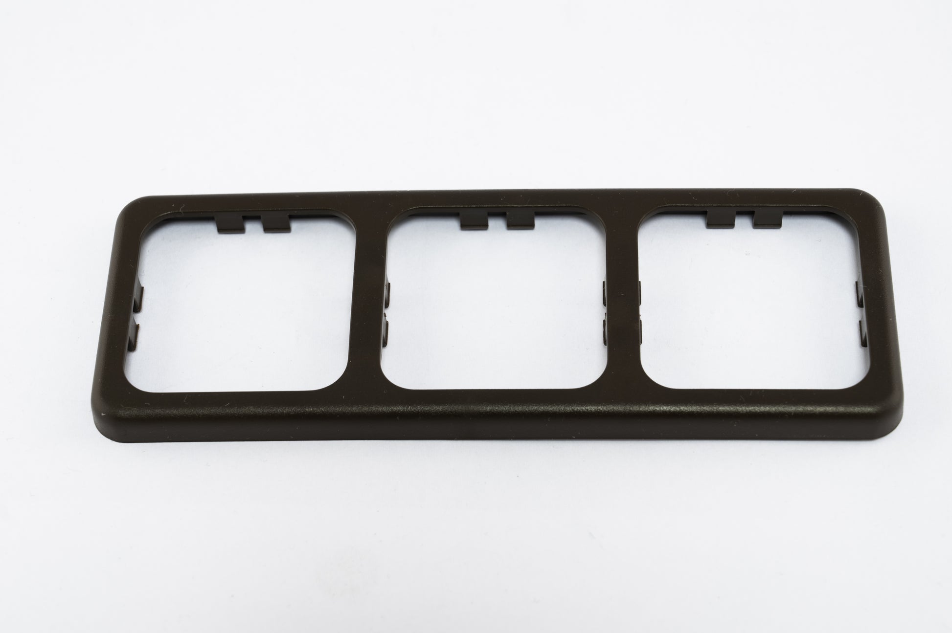 Inprojal afdekraam (3) 60x166mm ruw/bruin (10073BR)