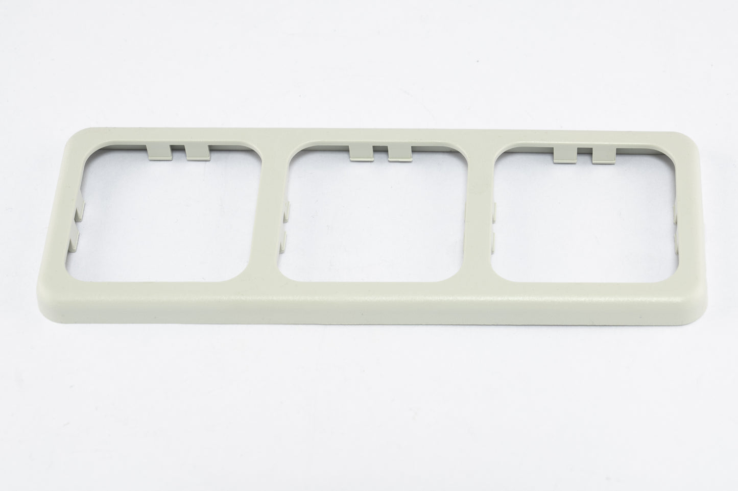 Inprojal afdekraam (3) 60x166mm ruw/grijs (10073G)