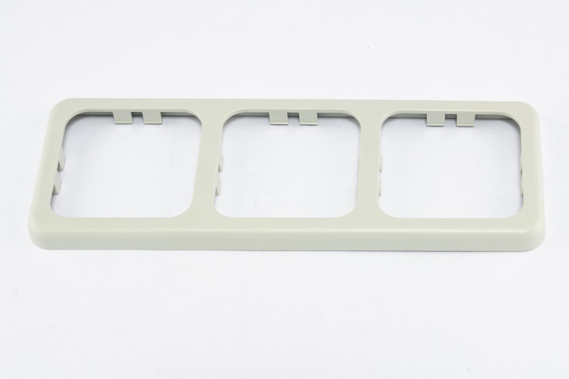 Inprojal afdekraam (3) 60x166mm ruw/grijs (10073G)