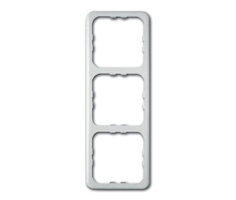 Inprojal afdekraam (3) 60x166mm glad/wit hoogglans (10073HGUW)