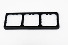 Inprojal afdekraam (3) 60x166mm ruw/zwart (10073SCH)