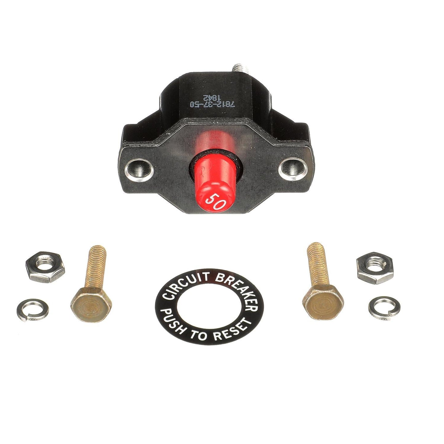 Mercury - Circuit Breaker - 50 Amp w/Nut Connections - 88-11178A01