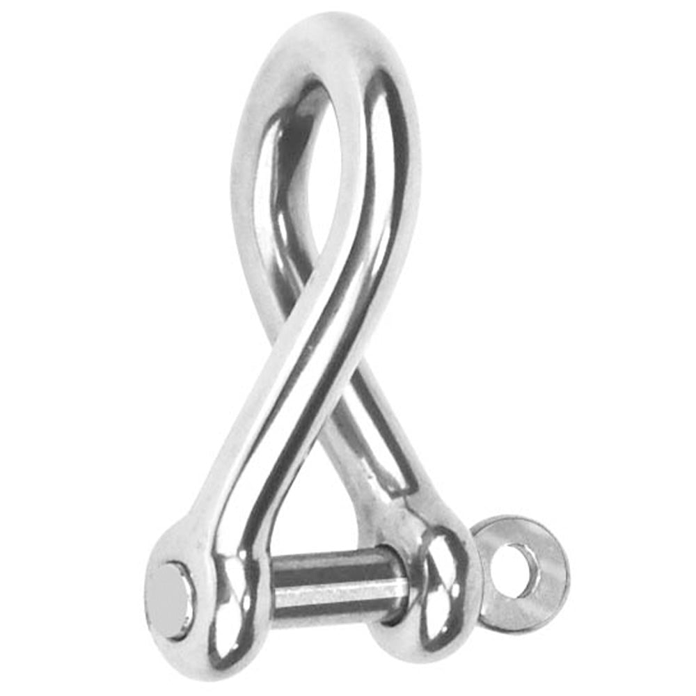 Hollex gedraaide sluiting kort gesmeed 8mm borgpen rvs316 (115102617)