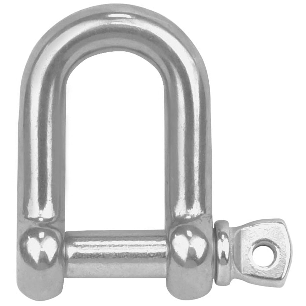 Hollex D-sluiting gesmeed 10mm oogbout met schroefdraad rvs316 (115102645)
