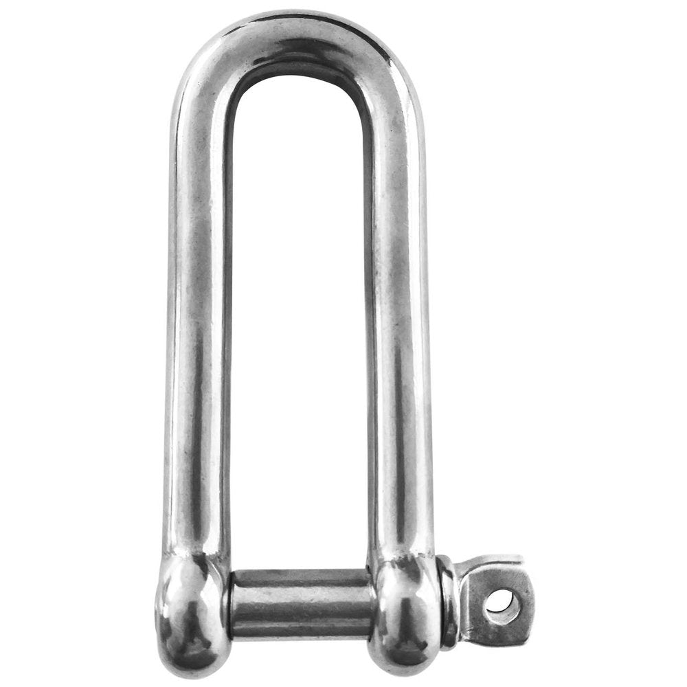 Hollex D-sluiting lang gesmeed 6mm oogbout met schroefdraad rvs316 (115102648)