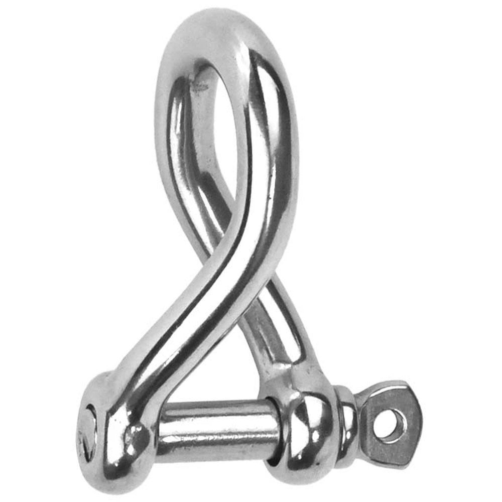 Hollex gedraaide sluiting lang gesmeed 5mm oogbout met schroefdraad rvs316 (115102653)
