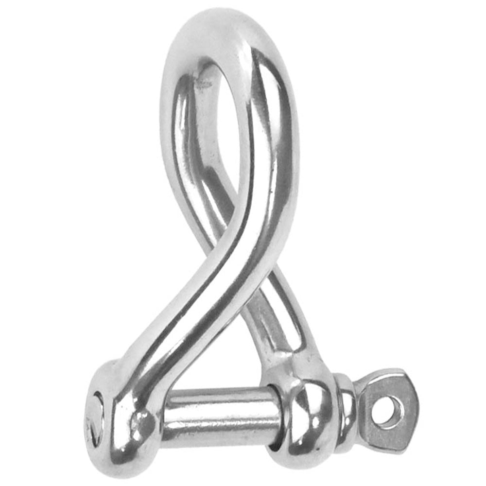 Hollex gedraaide sluiting lang gesmeed 6mm oogbout met schroefdraad rvs316 (115102654)