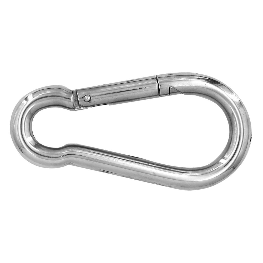 Hollex karabijnhaak 5x50mm met knik  rvs316 (115102669)