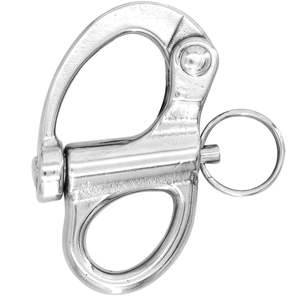 Hollex snapsluiting 66mm vast oog rvs316 (115102685)
