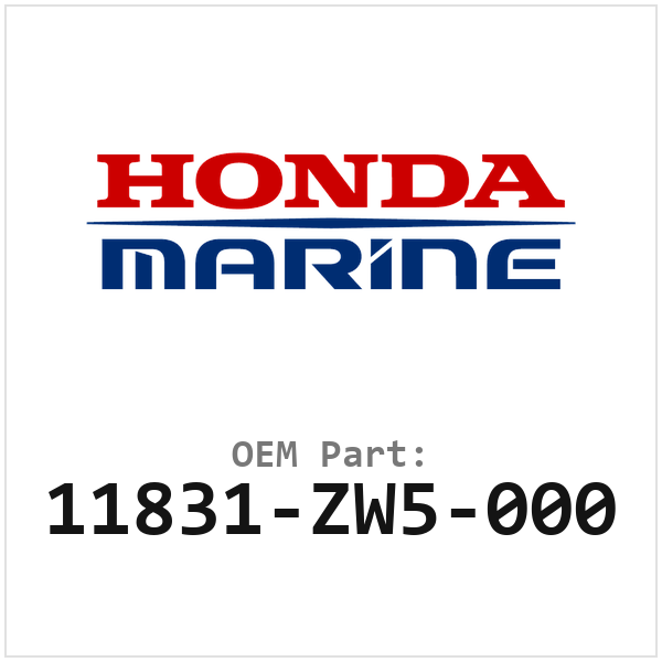 Honda Afdichtingsrubber (11831-ZW5-000)