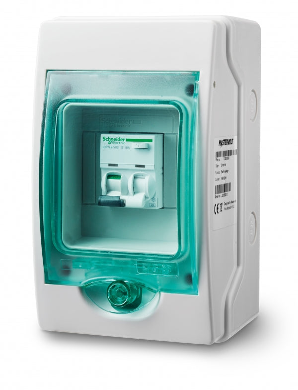 Mastervolt Shore Fix 16A/30 mA - in ready to use installation box (124001000)