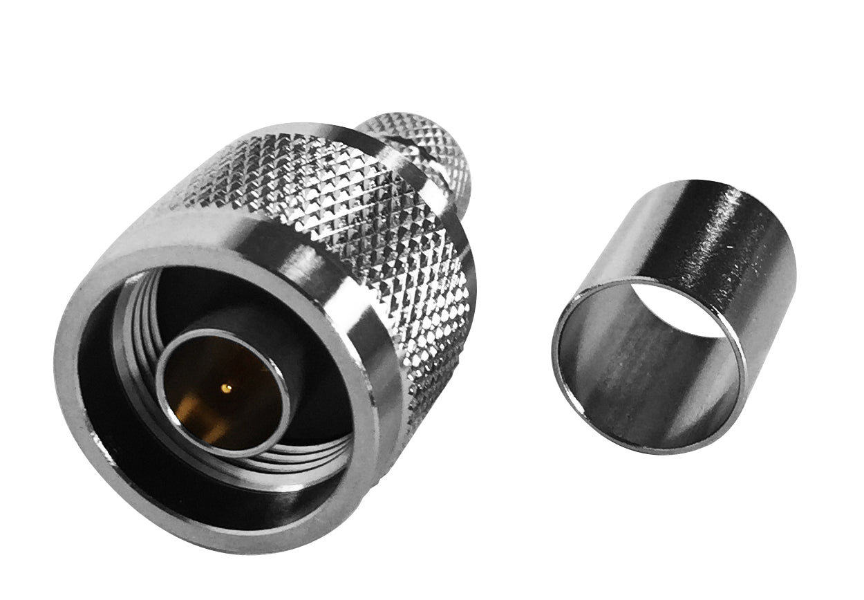 Scout N male krimpconnector tbv kabeltype LMR-400 (125101983)