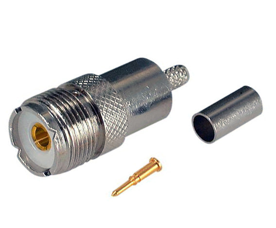 Scout krimpconnector UHF female tbv RG-58 (125101987)