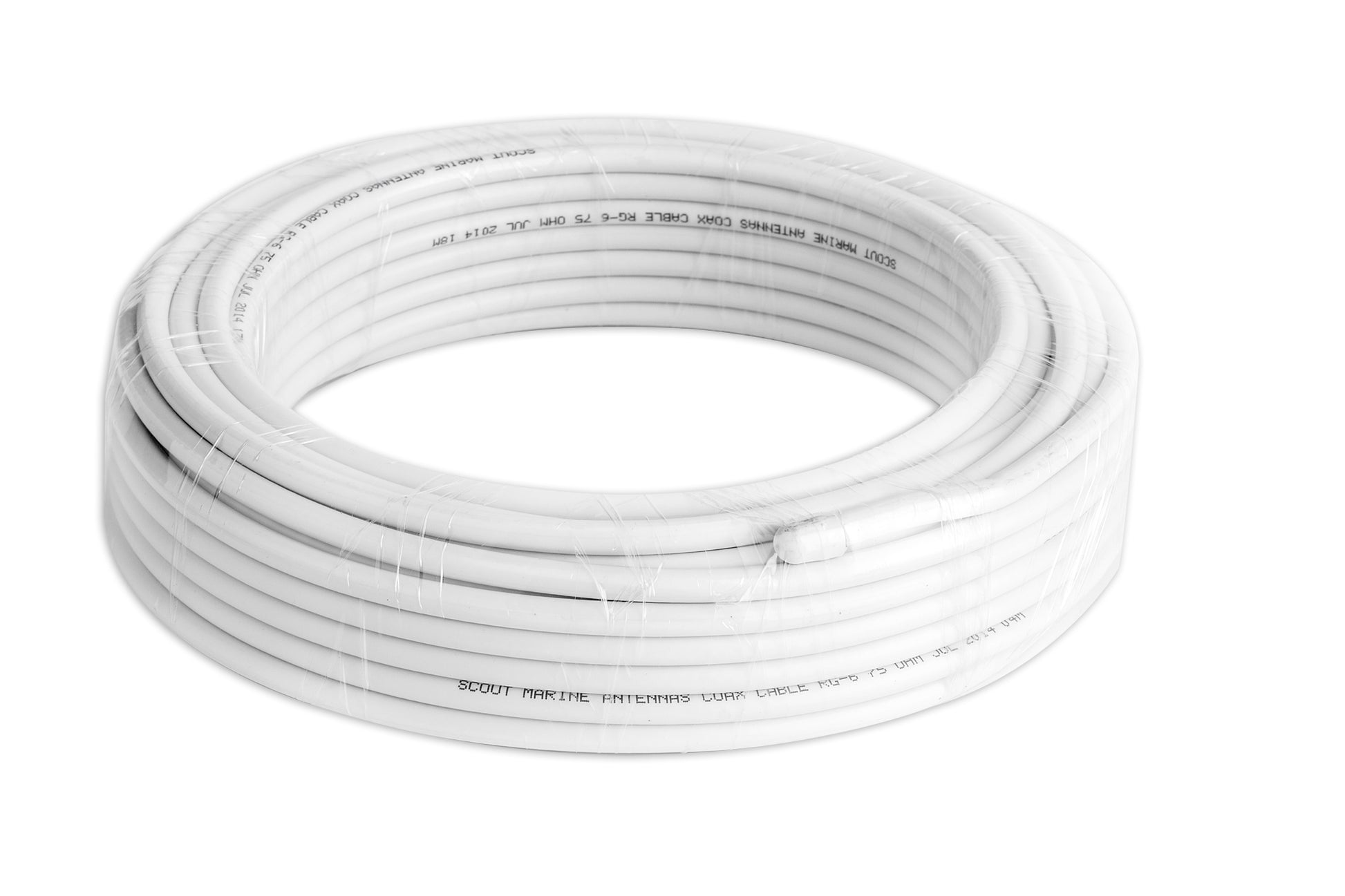 Scout antennekabel RG-6/U wit 75 Ohm L=10mtr (125101998)