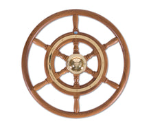 Stazo stuurwiel type 02 teak/messing 40cm (1521)