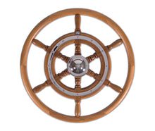 Stazo stuurwiel type 02 mahonie/chroom 40cm (1541M)
