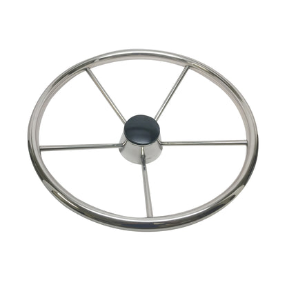 White Label Stuurwiel rvs 5 spaken 34,3cm (1558)