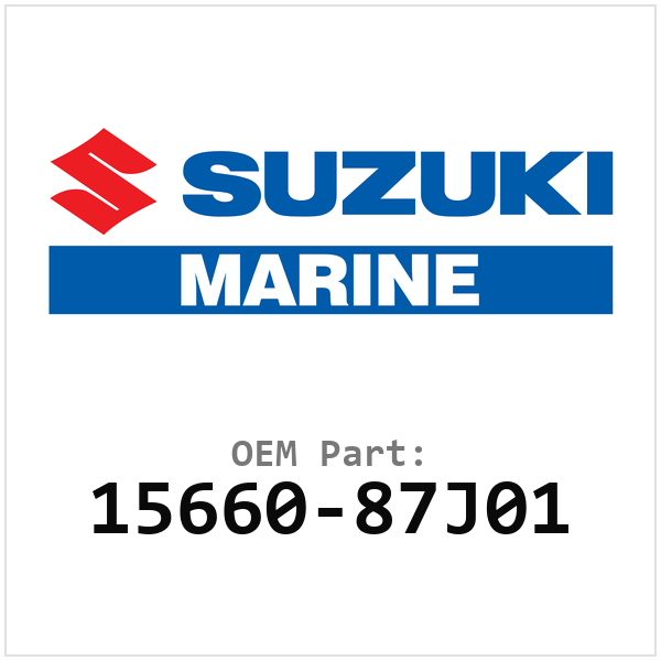 Suzuki OEM 15660-87J01