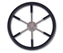 Stazo hoepelstuurwiel type 12 zwart 35cm 5 spaken (1580)