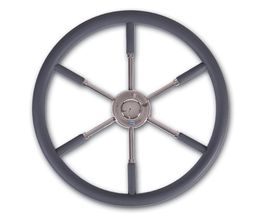 Stazo hoepelstuurwiel type 12 grijs 45cm (1582)