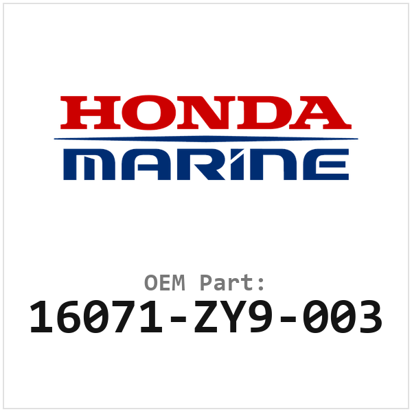 Honda O-ring (16071-ZY9-003)