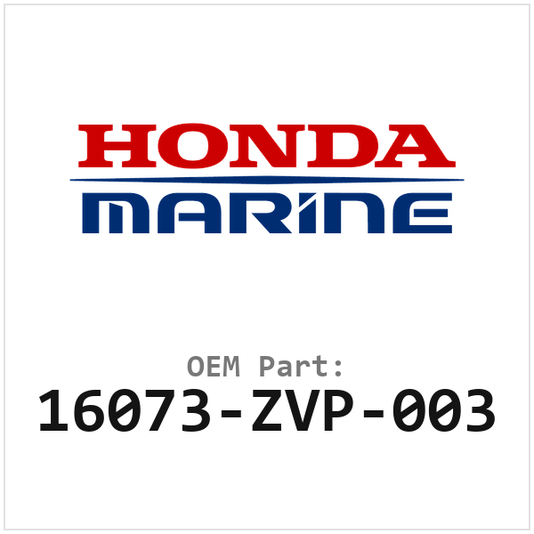 Honda Afdichting, Afdekking (16073-ZVP-003)
