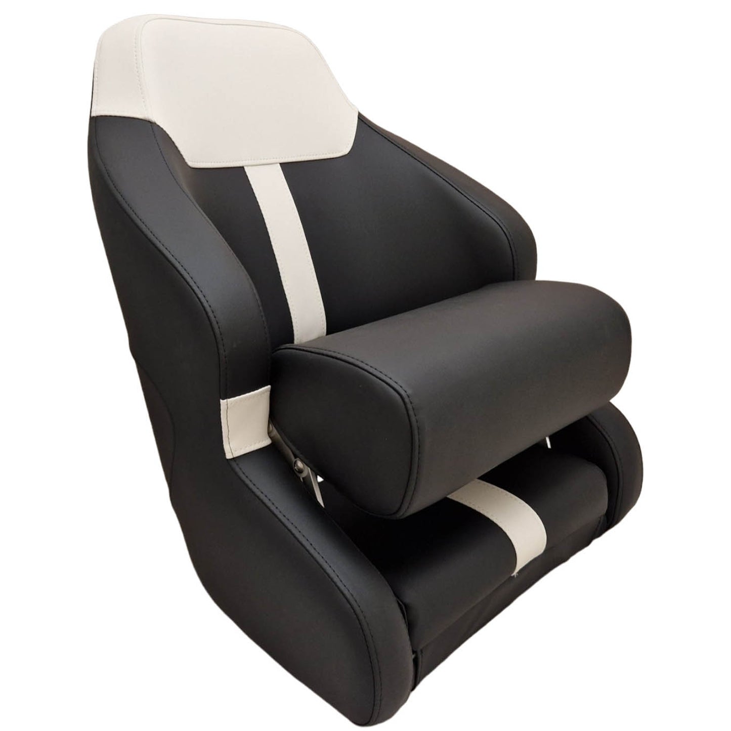 Hollex stuurstoel New Moon zwart/wit (165100788)