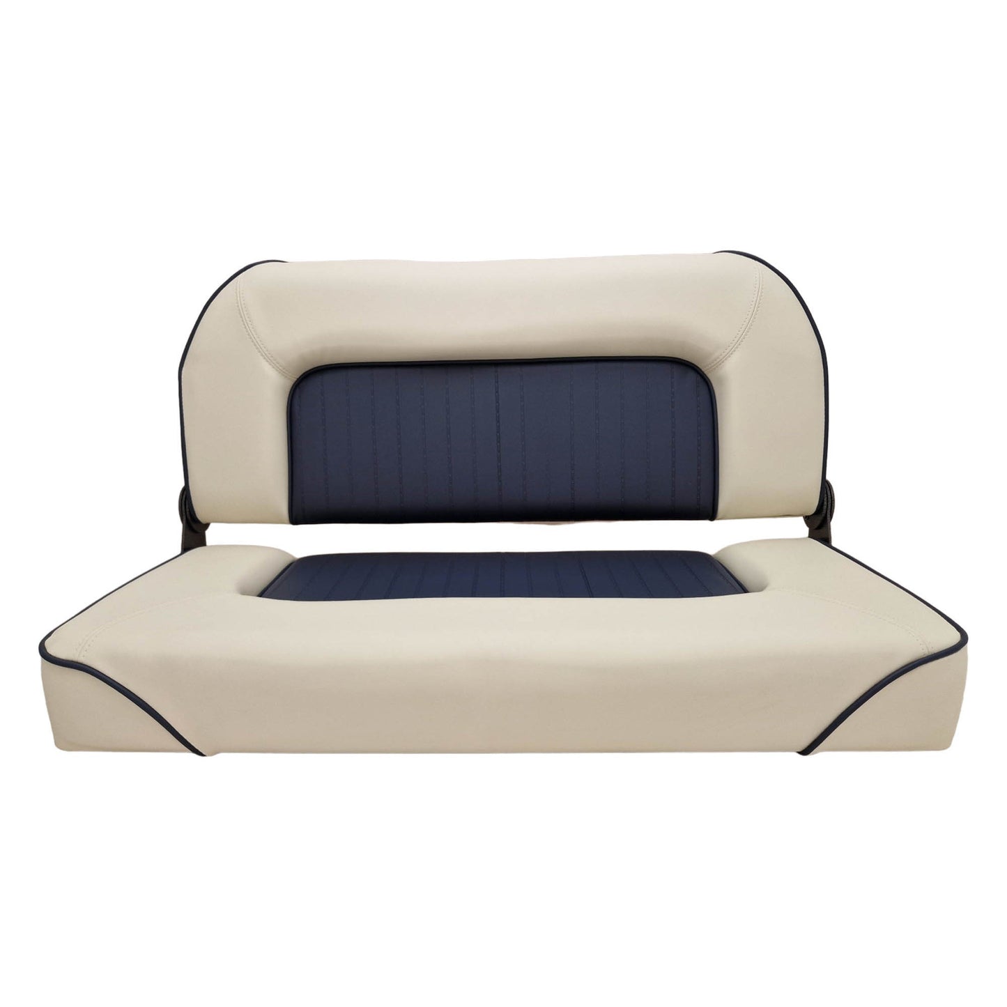 Hollex stuurbank Twin Star crème/navy (165100792)