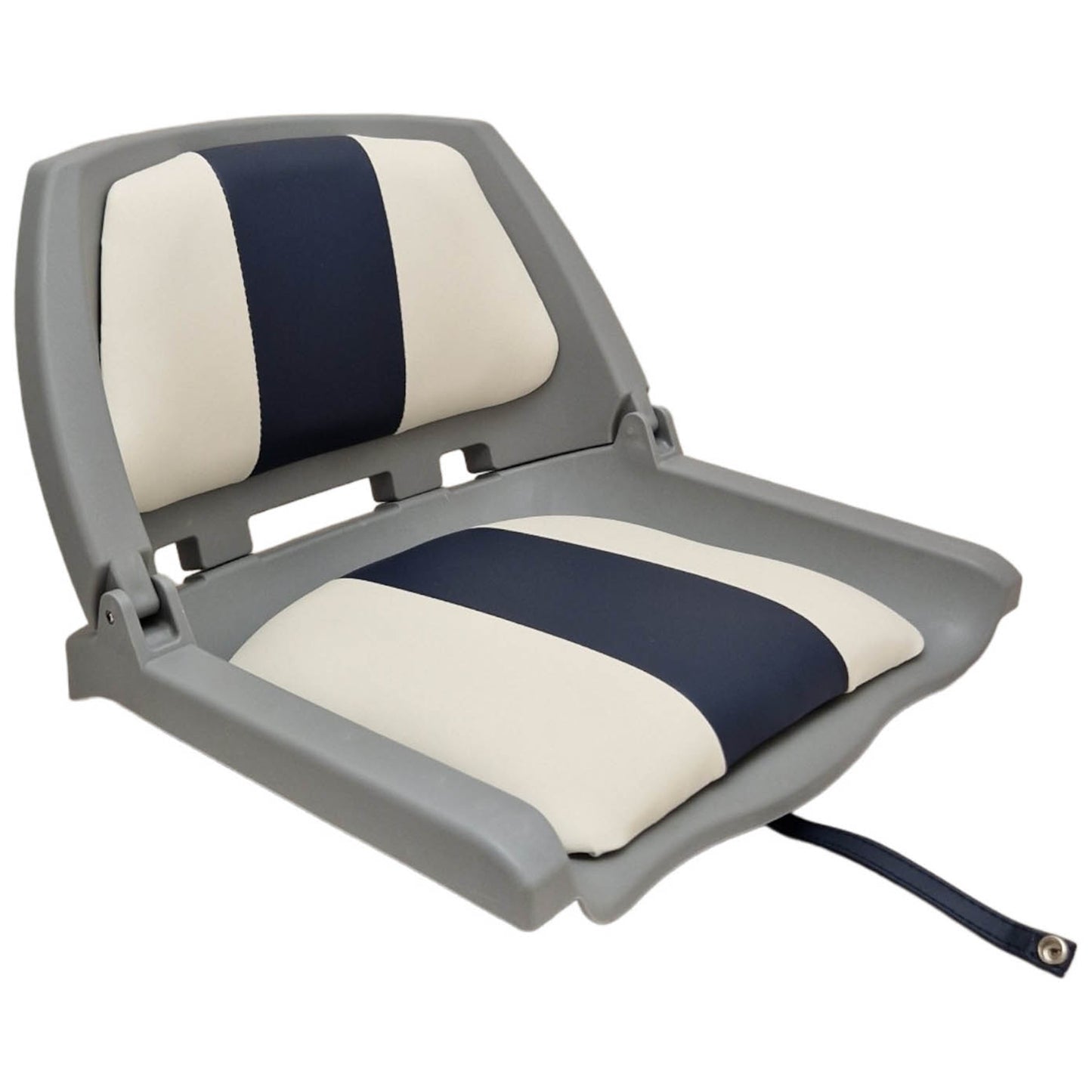 Hollex stoelkuip Fish Star wit/navy (165100803)