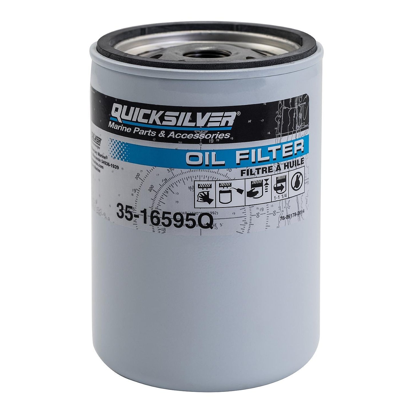Mercury - Quicksilver - Fits 2006 & Older MCM Hi-Performance GM V-8 Engines - 35-16595Q